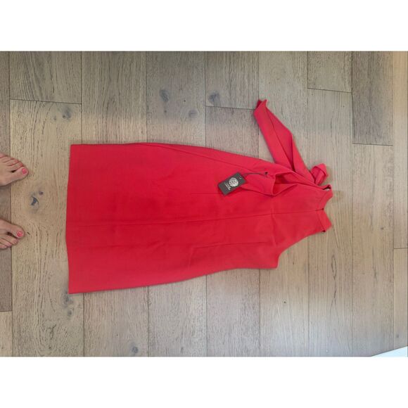 Vince Camuto Women's Bow-Neck Halter Dress size 4P - Picture 6 of 6